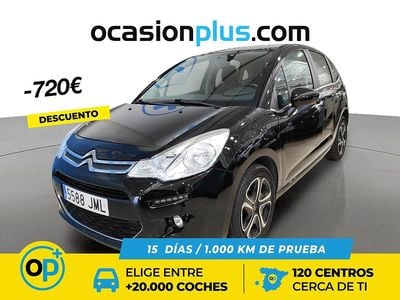 Negro Usado 2016 Citroën C3 Live Utilitario | 9020 € (Precio justo)