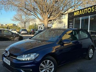 Usado VW Golf VII Advance 110 CV (80 kW) 2017 Azul Berlina