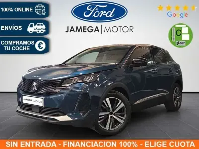 Usado Peugeot 3008 Allure 129 CV (94 kW) 2022 Azul SUV