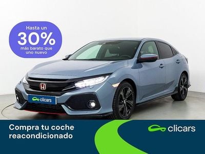 Usado Honda Civic Sport 182 CV (133 kW) 2018 Gris Berlina