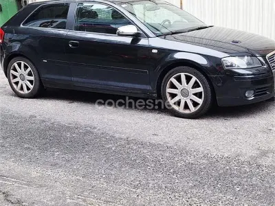 Usado Audi A3 Attraction 115 CV (84 kW) 2007 Negro Utilitario