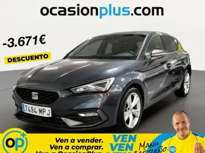 Usado Seat Leon FR 150 CV (110 kW) 2024 Gris Utilitario