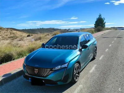 Usado Peugeot 308 SW Allure 180 CV (132 kW) 2022 Azul Familiar