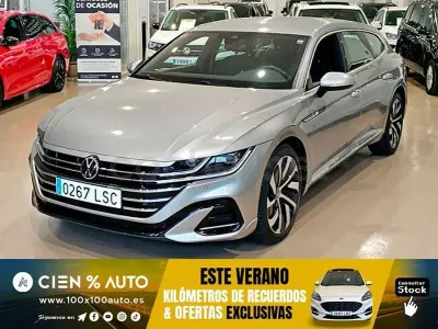 Usado VW Arteon R-line 218 CV (160 kW) 2021 Gris / plata Familiar