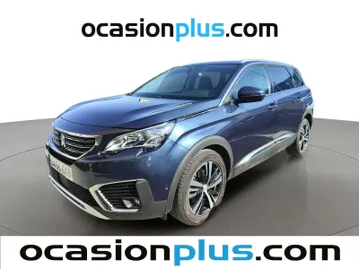 Usado Peugeot 5008 Allure 131 CV (96 kW) 2018 Azul SUV
