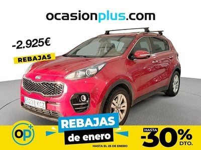 Rojo Usado 2017 Kia Sportage SUV | 13.843 € (Buen precio)