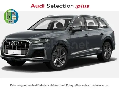 Usado Audi Q7 S-Line 286 CV (210 kW) 2021 Gris SUV