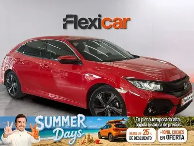 Usado Honda Civic Elegance 129 CV (94 kW) 2018 Rojo