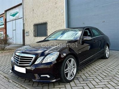 Granate Usado 2010 Mercedes E350 Berlina | 13.900 € (Precio justo)
