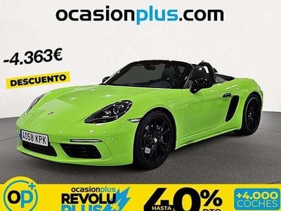 Käytetty Porsche Boxster 299 HP (219 kW) 2018 Vihreä Avoauto