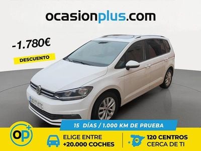 Blanco Usado 2019 VW Touran Advance Monovolumen | 19.590 € (Precio justo)