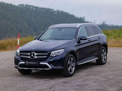 Usado Mercedes GLC350 320 CV (235 kW) 2018 Azul SUV