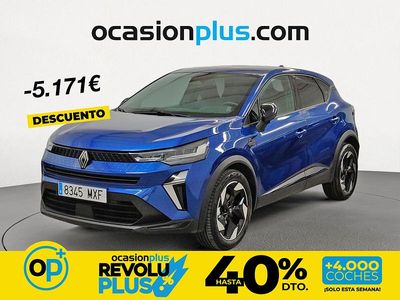 Usado Renault Captur Techno 90 CV (66 kW) 2024 Azul SUV