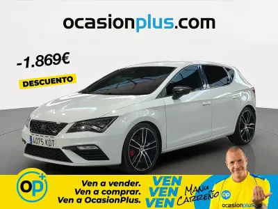 Usado Seat Leon CUPRA 300 CV (220 kW) 2017 Blanco Berlina