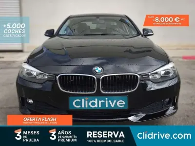Käytetty BMW 320 Efficient Dynamics 163 HP (119 kW) 2014 Musta Sedan