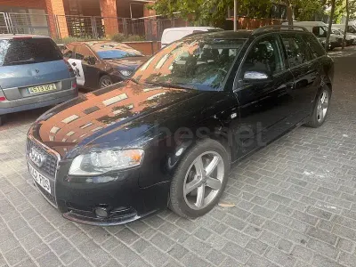 Usado Audi A4 S-Line 170 CV (125 kW) 2006 Negro Familiar