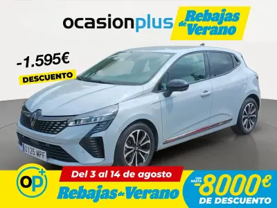 Usado Renault Clio V Techno 90 CV (66 kW) 2024 Gris Berlina