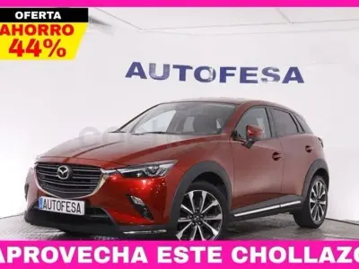 Usado Mazda CX-3 115 CV (84 kW) 2019 Granate SUV