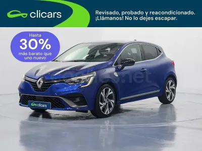 Usado Renault Clio IV RS Line 100 CV (73 kW) 2019 Azul Berlina