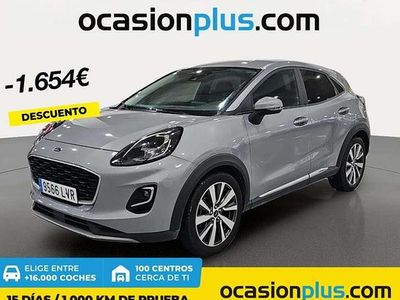 Plateado Usado 2021 Ford Puma Titanium SUV | 16.091 € (Precio justo)