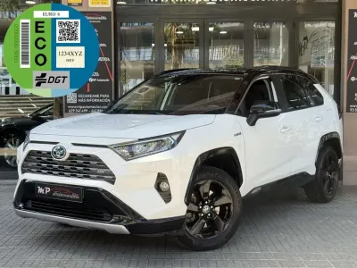 Usado Toyota RAV4 Hybrid Edition 222 CV (163 kW) 2022 Blanco SUV