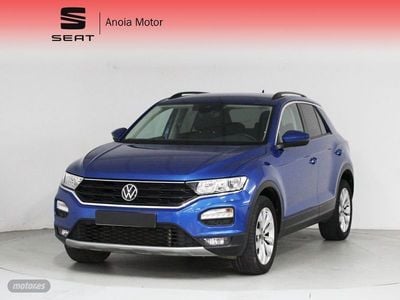 Azul Usado 2021 VW T-Roc Advance SUV | 19.449 € (Precio justo)