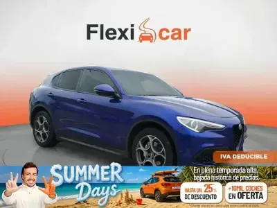 Usado Alfa Romeo Stelvio Sprint 200 CV (147 kW) 2022 Azul SUV