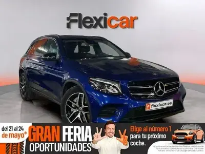 Käytetty Mercedes GLC220 170 HP (125 kW) 2019 Sininen