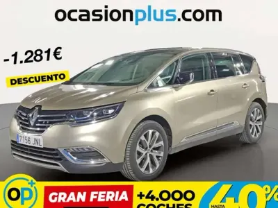 Usado Renault Espace Zen 200 CV (147 kW) 2016 Beige Monovolumen