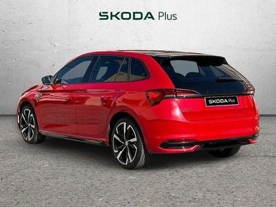 Usado Skoda Scala Monte Carlo 150 CV (110 kW) 2024 Rojo Utilitario