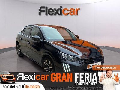 Usado Peugeot 208 Allure 100 CV (73 kW) 2024 Negro Utilitario