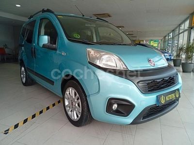 Usado Fiat Qubo Lounge 80 CV (58 kW) 2019 Verde Monovolumen