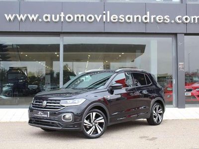 Usado VW T-Cross R-line 150 CV (110 kW) 2023 Negro SUV