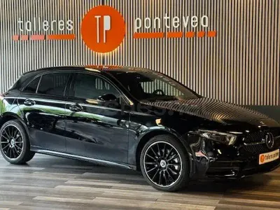 Usado Mercedes A250 218 CV (160 kW) 2021 Negro Berlina