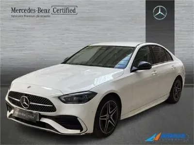Usado Mercedes C220 200 CV (147 kW) 2023 Blanco polar