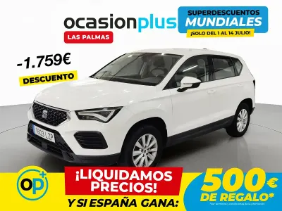 Usado Seat Ateca Reference 110 CV (80 kW) 2022 Blanco SUV