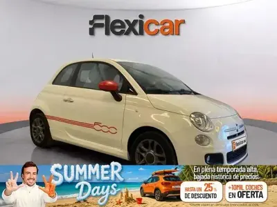 Usado Fiat 500 Pop 69 CV (50 kW) 2015 Blanco Utilitario