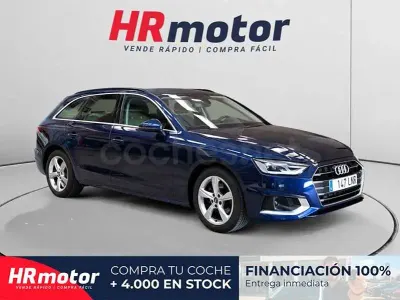 Usado Audi A4 Advanced Plus 136 CV (100 kW) 2021 Azul Familiar