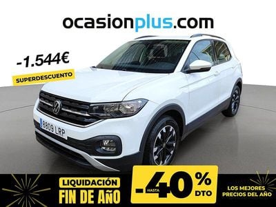 Blanco Usado 2021 VW T-Cross Advance SUV | 16.990 € (Buen precio)