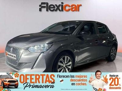 Usado Peugeot 208 Active 102 CV (75 kW) 2023 Gris Utilitario