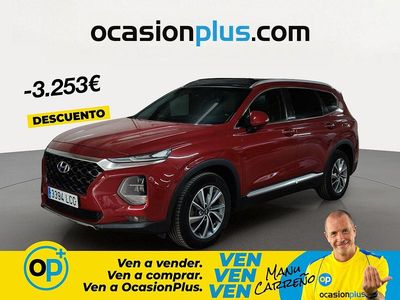 Usado Hyundai Santa Fe 200 CV (147 kW) 2019 Rojo SUV