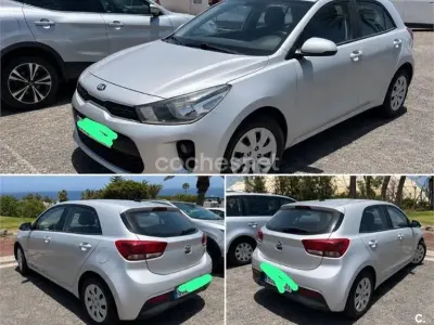 Usado Kia Rio 84 CV (61 kW) 2018 Gris / plata Berlina