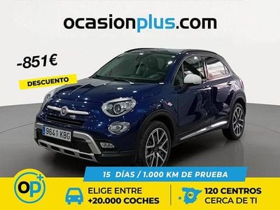 Usado Fiat 500X Cross Plus 120 CV (88 kW) 2017 Azul SUV