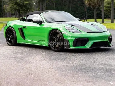 Usado Porsche 718 500 CV (367 kW) 2024 Verde Descapotable