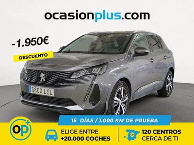 Begagnad Peugeot 3008 Allure 130 HK (95 kW) 2021 Grå Pickup