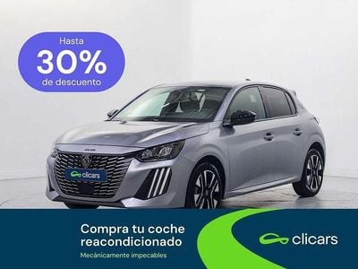 Usado Peugeot 208 Allure 101 CV (74 kW) 2025 Plateado Utilitario