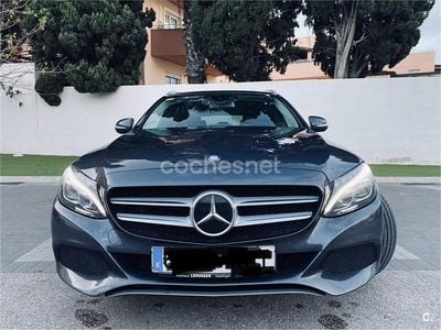 Usado Mercedes C250 AMG line 204 CV (150 kW) 2015 Gris / plata Familiar