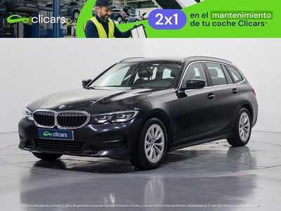 Usado BMW 318 150 CV (110 kW) 2020 Negro Familiar