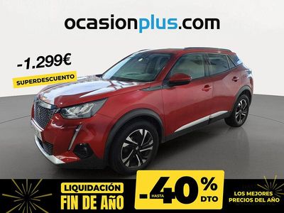 Rojo Usado 2021 Peugeot 2008 Allure SUV | 14.290 € (Buen precio)