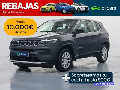 Usado Jeep Compass Altitude 130 CV (95 kW) 2025 Gris SUV